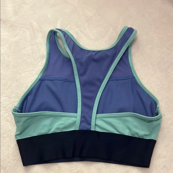 Aerie Blue and Purple Sports Bras Seamless Support - Picture 9 of 9